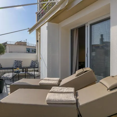 Central Sunny Loft With Plunge Pool Atene Esterno foto