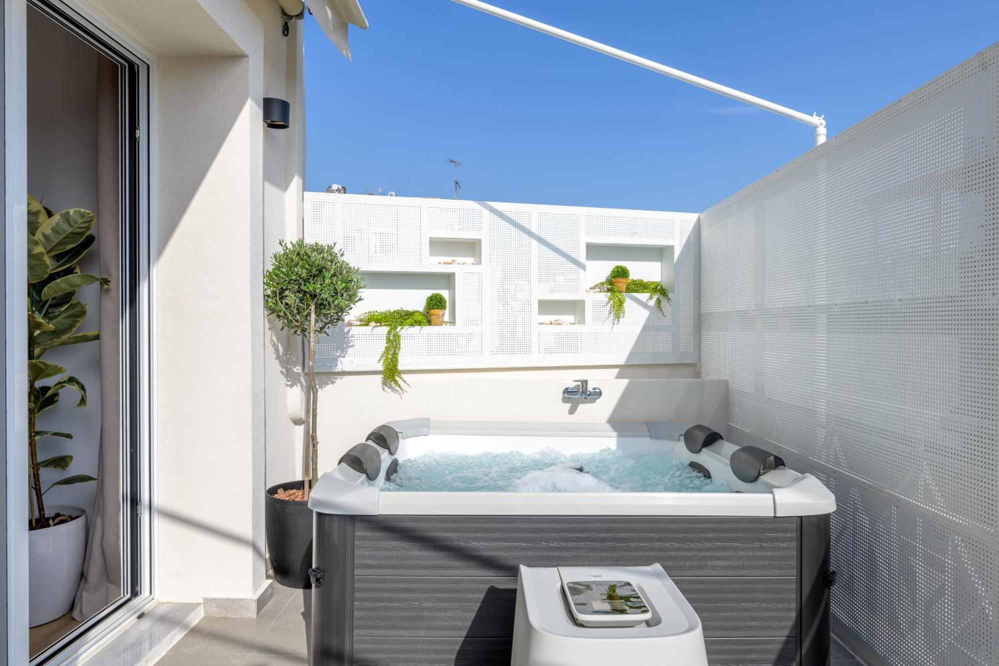 Sunny Loft With Plunge Pool Apartment